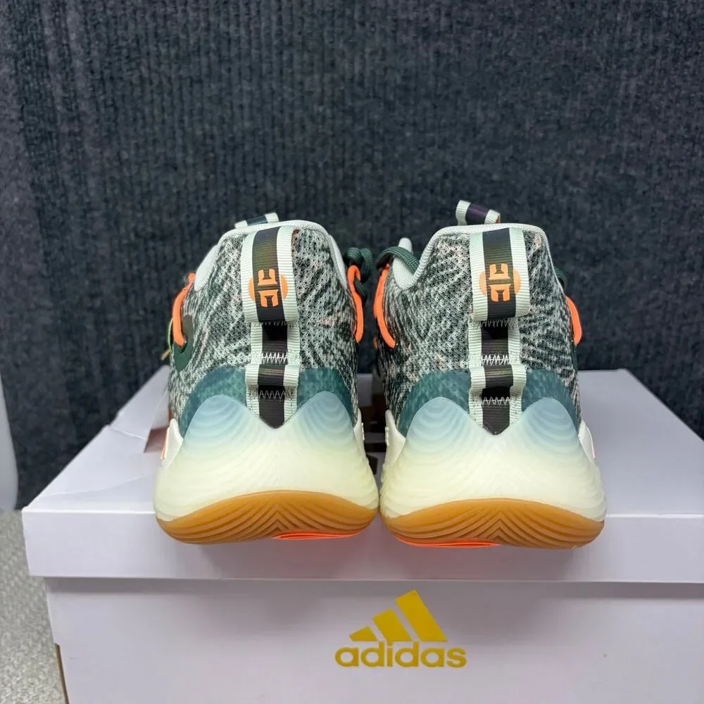 NEW Adidas Harden Stepback 3 Green Oxide Off White Basketball Men’s 11 GZ7240